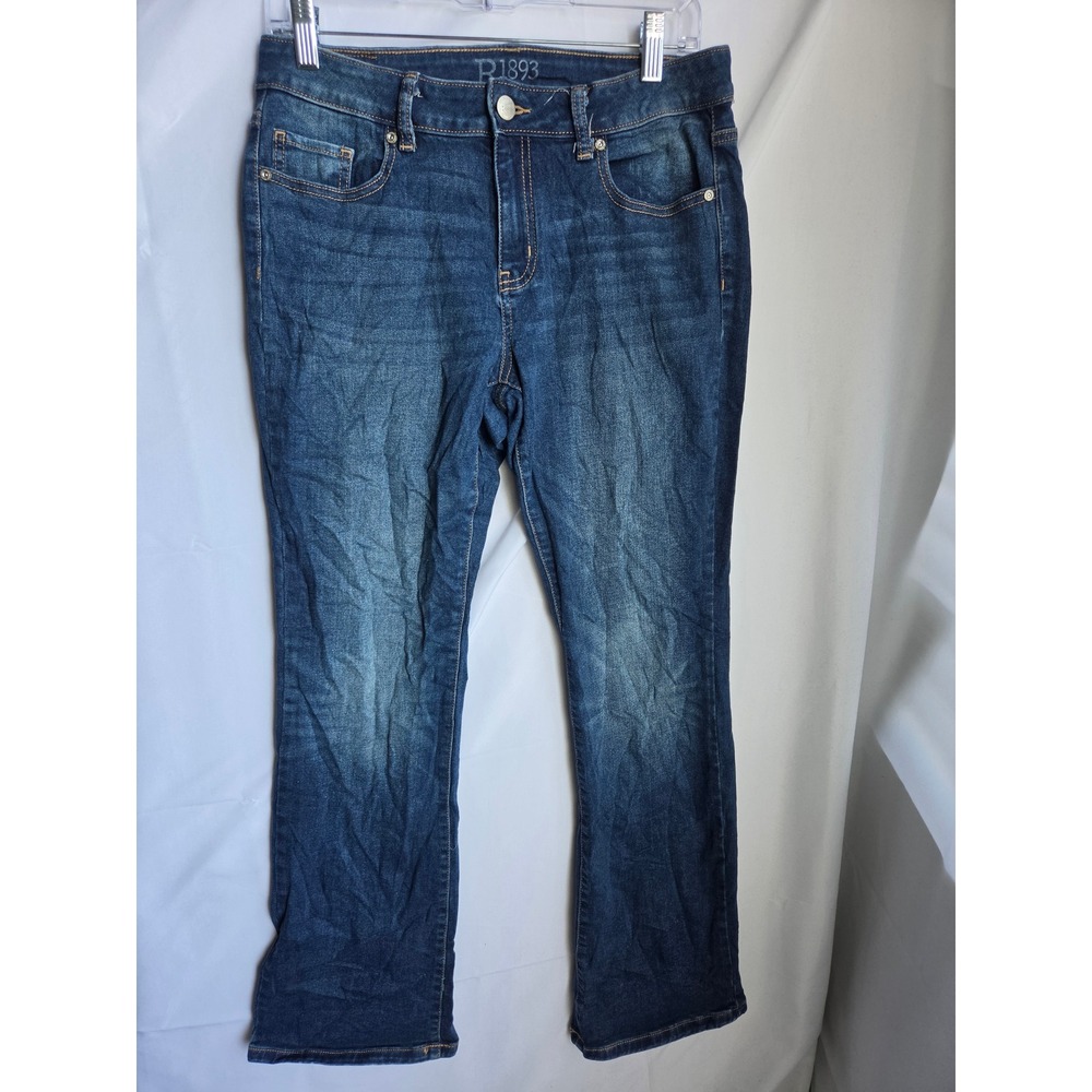 R1893 Jeans Men Blue Medium Wash Regular Mid Rise Bootcut